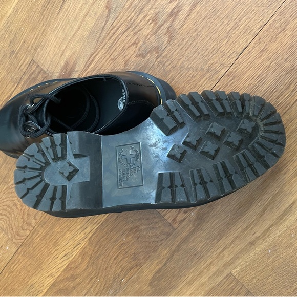 Dr Martins 1461 Quad Platform Oxfords EU38 / US7 Black - Picture 6 of 7